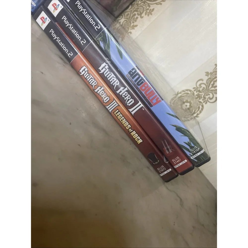 Vintage PlayStation2 Games Discs |‎ Driving Sports Hunts Guitar He | Upick 2 $17